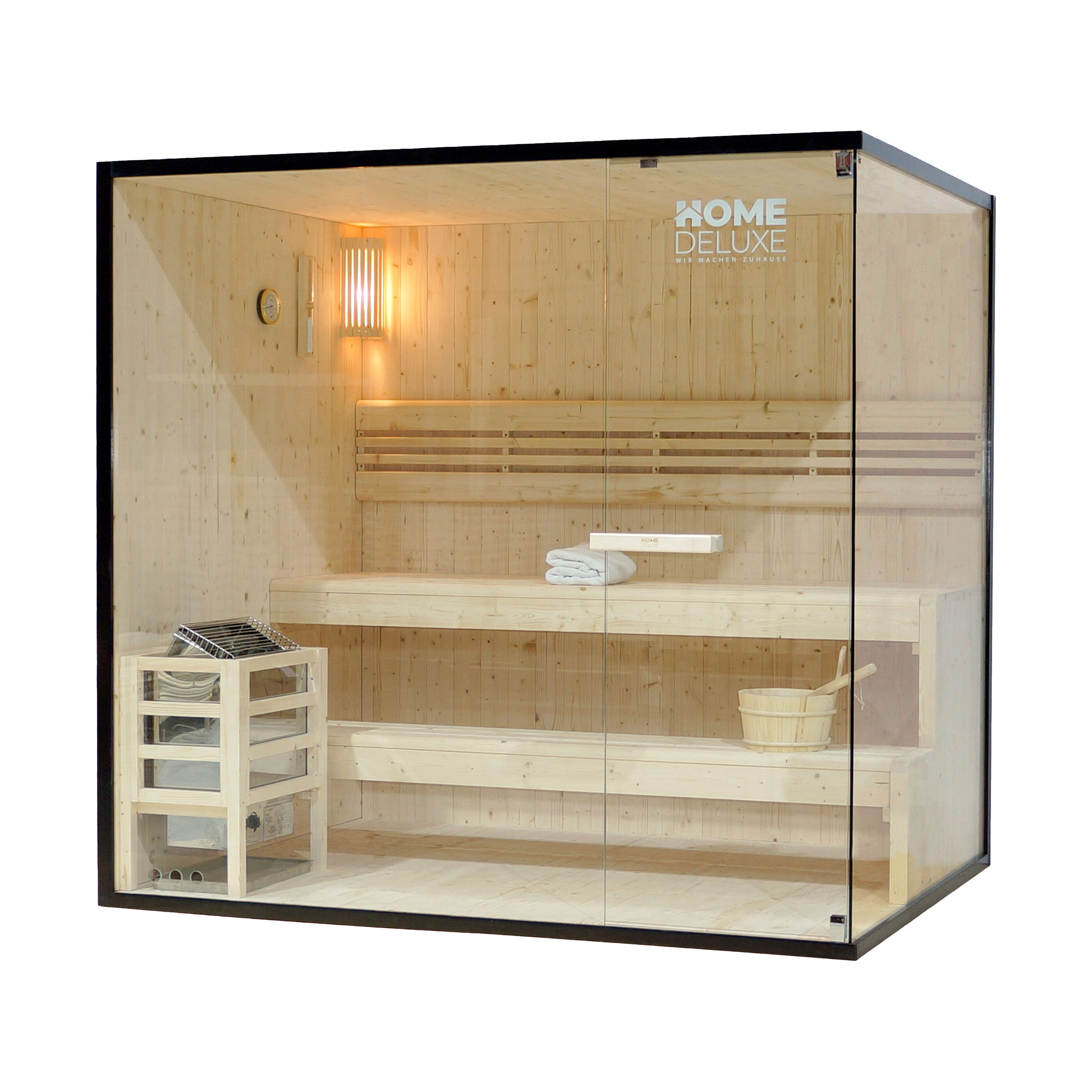 HOME DELUXE Traditionelle Sauna SHADOW XL ALDI ONLINESHOP