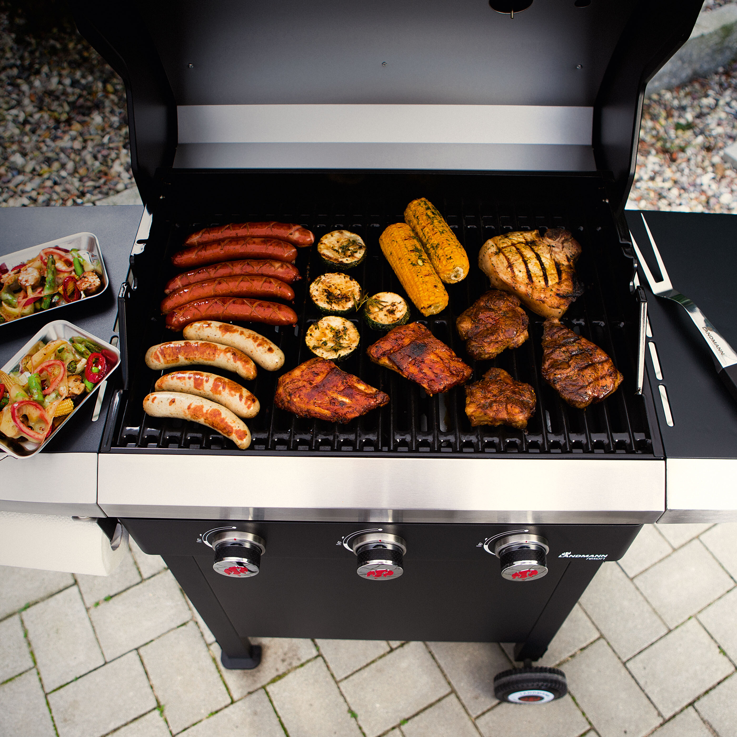 LANDMANN Gasgrill REXON 3 0 ALDI ONLINESHOP