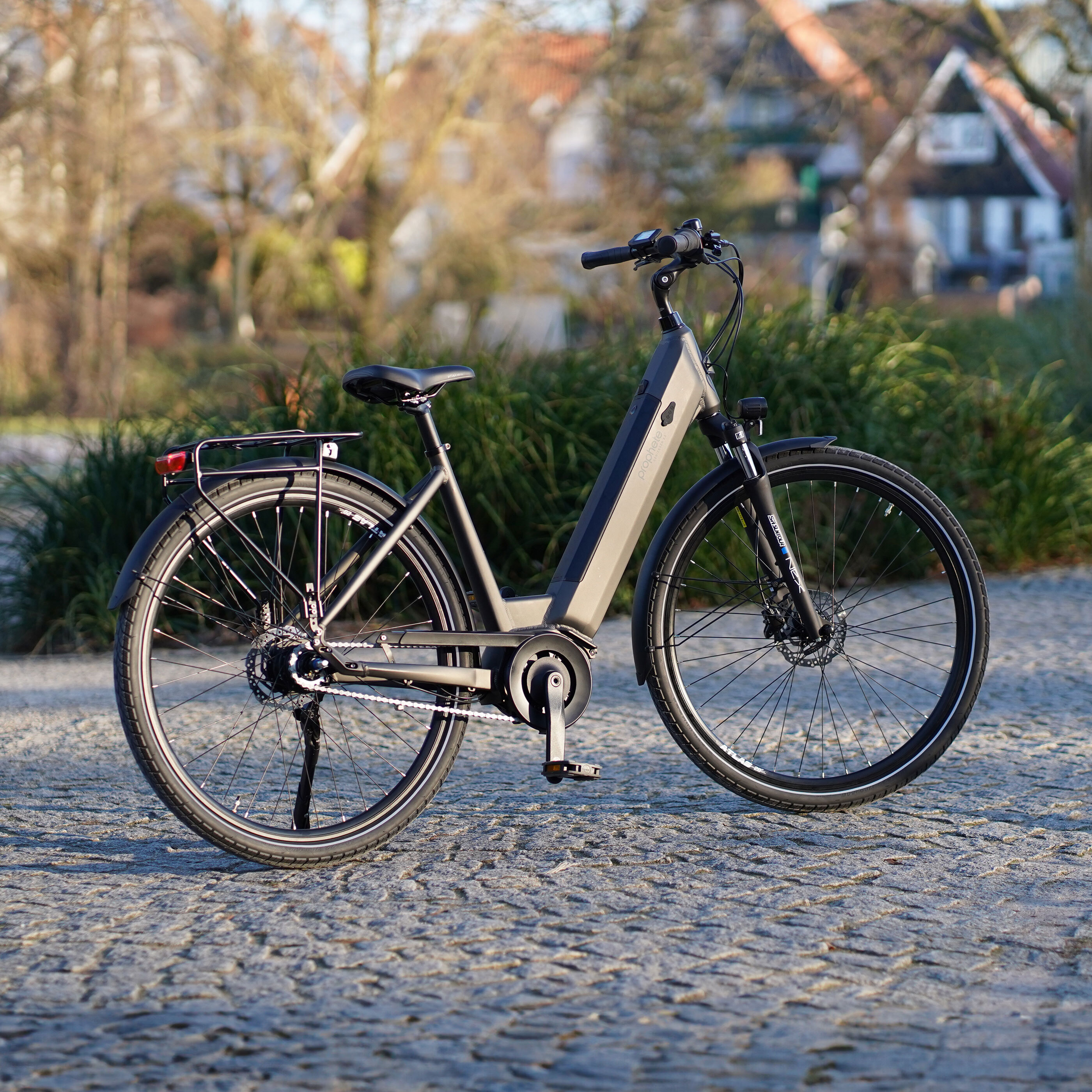 City E Bike Geniesser Alu Von Prophete