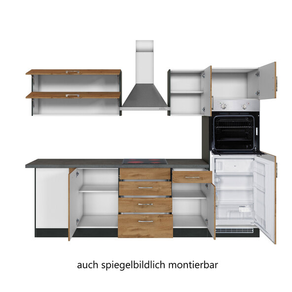 210 Winkel-Küche, cm x ONLINESHOP | ALDI 270 Held Möbel Porto