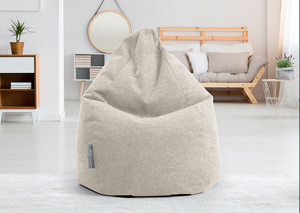 Indoor Sitzsack Lord Beanbag XL, beige