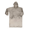 Hoodie Decke mit Kapuze, stein