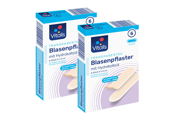 Blasenpflaster, 2er Set, klein