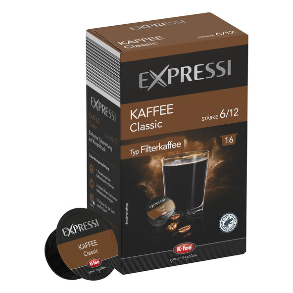 Kaffeekapseln Kaffee Classic, 6 x 120 g