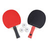 Tischtennis-Set, schwarz/rot