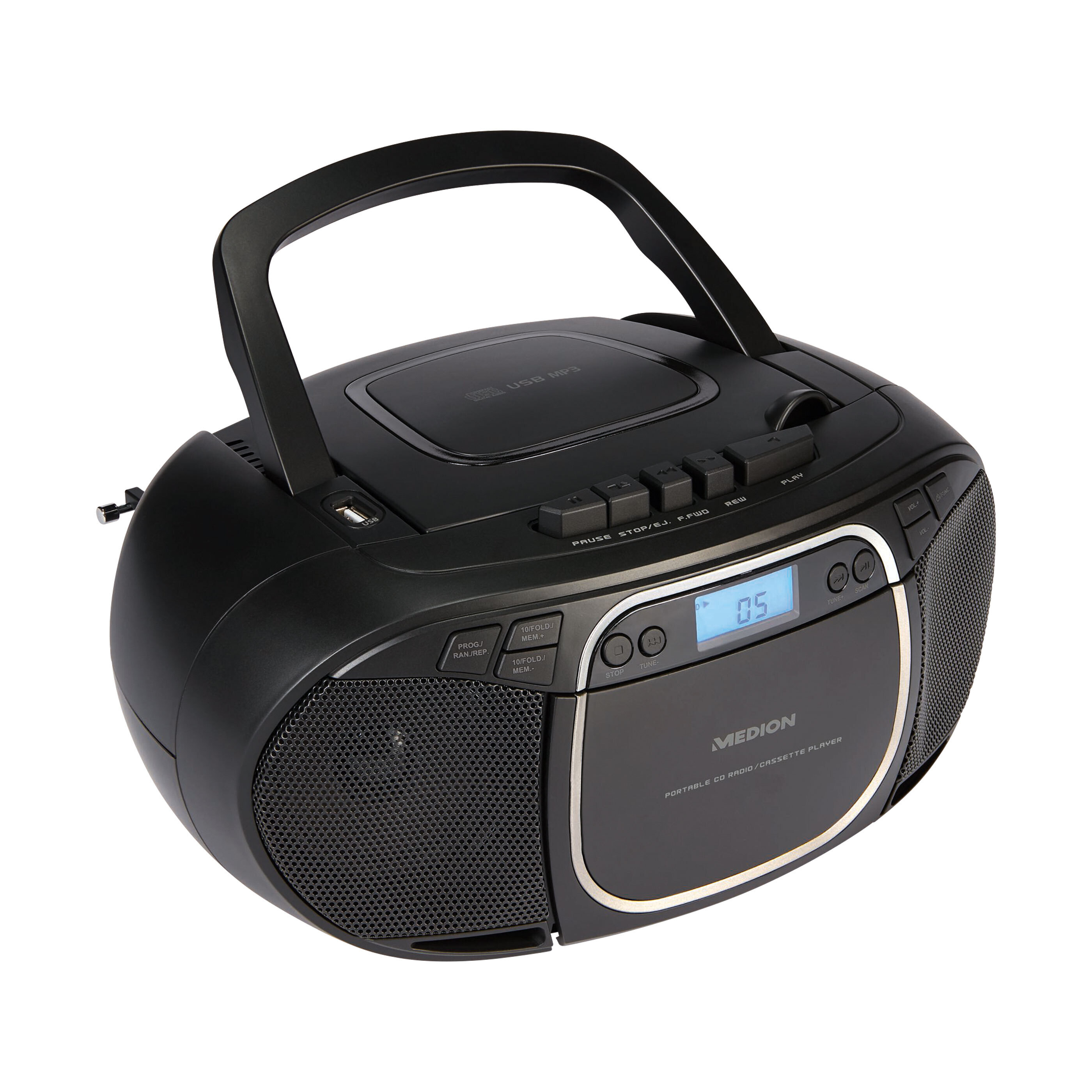 Medion® CD-/MP3-/Kassettenspieler E66476 | ALDI ONLINESHOP