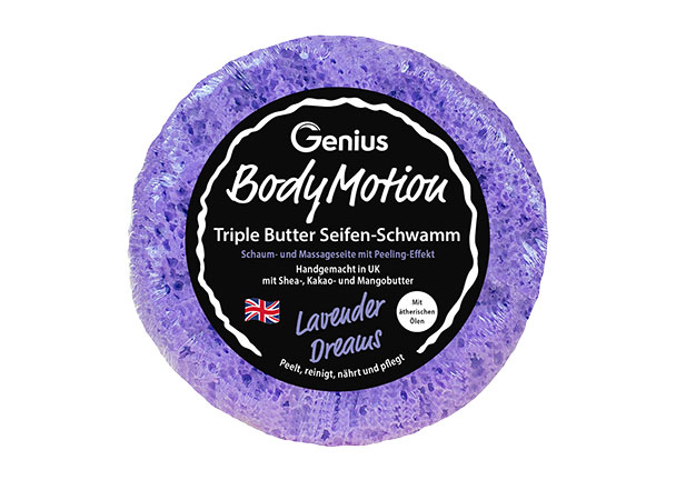 Body Motion Wellness Seifenschwamm Lavender Dreams