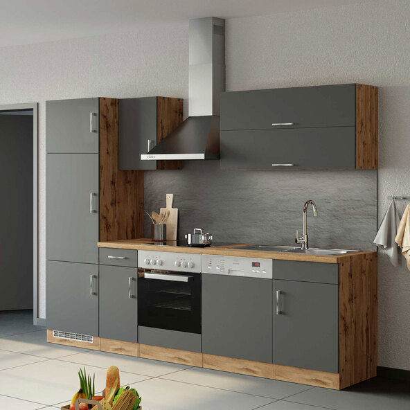 Held Möbel Porto Küchenzeile, ALDI | 270 cm ONLINESHOP