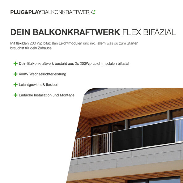 Balkonkraftwerk Flex, 400/400