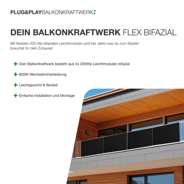 Balkonkraftwerk Flex, 800/800