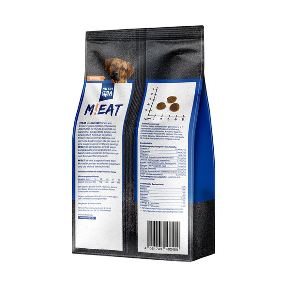 Hunde-Trockenfutter M!eat, Sensitiv, 5 x 1,4 kg