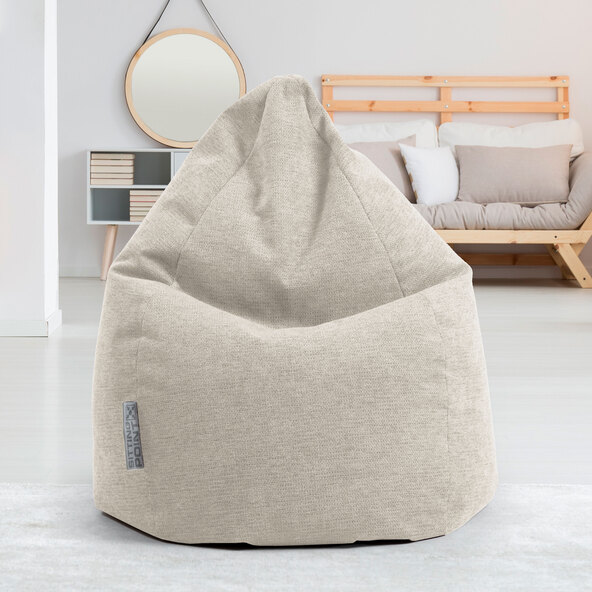 Indoor Sitzsack Lord Beanbag XL, beige