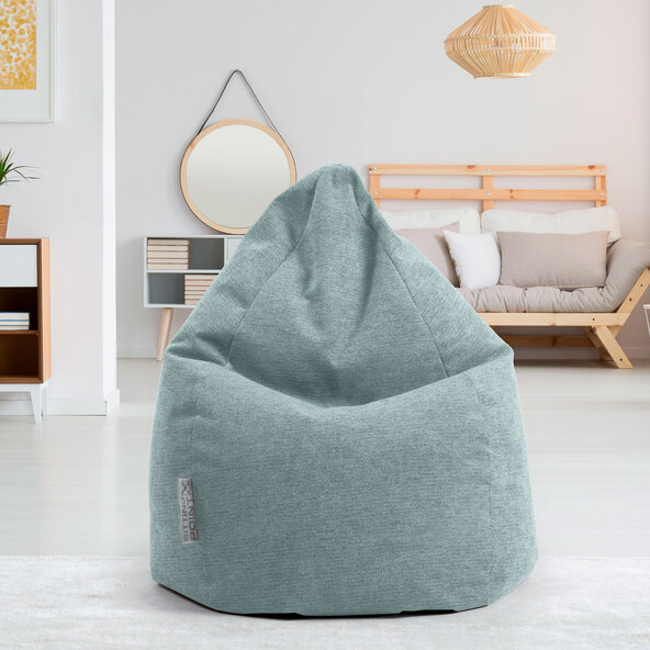 Indoor Sitzsack Lord Beanbag XL, hellblau