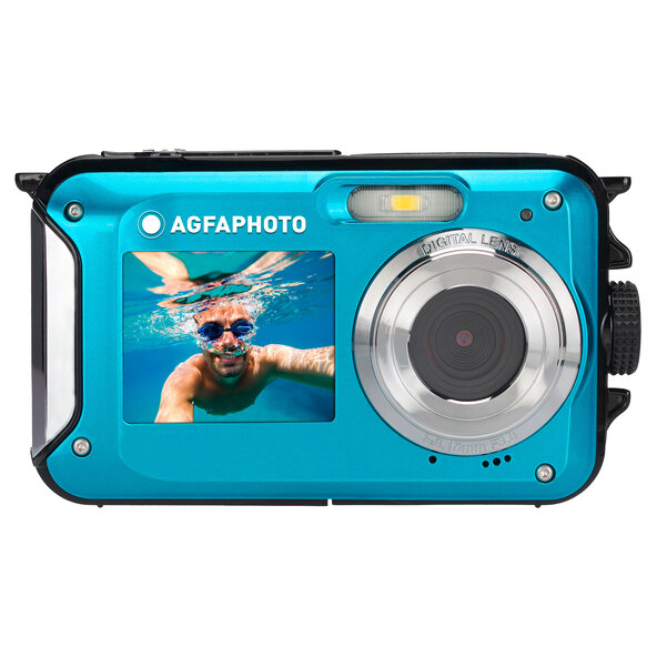 Wasserdichte Digitalkamera Realishot WP8000, blau