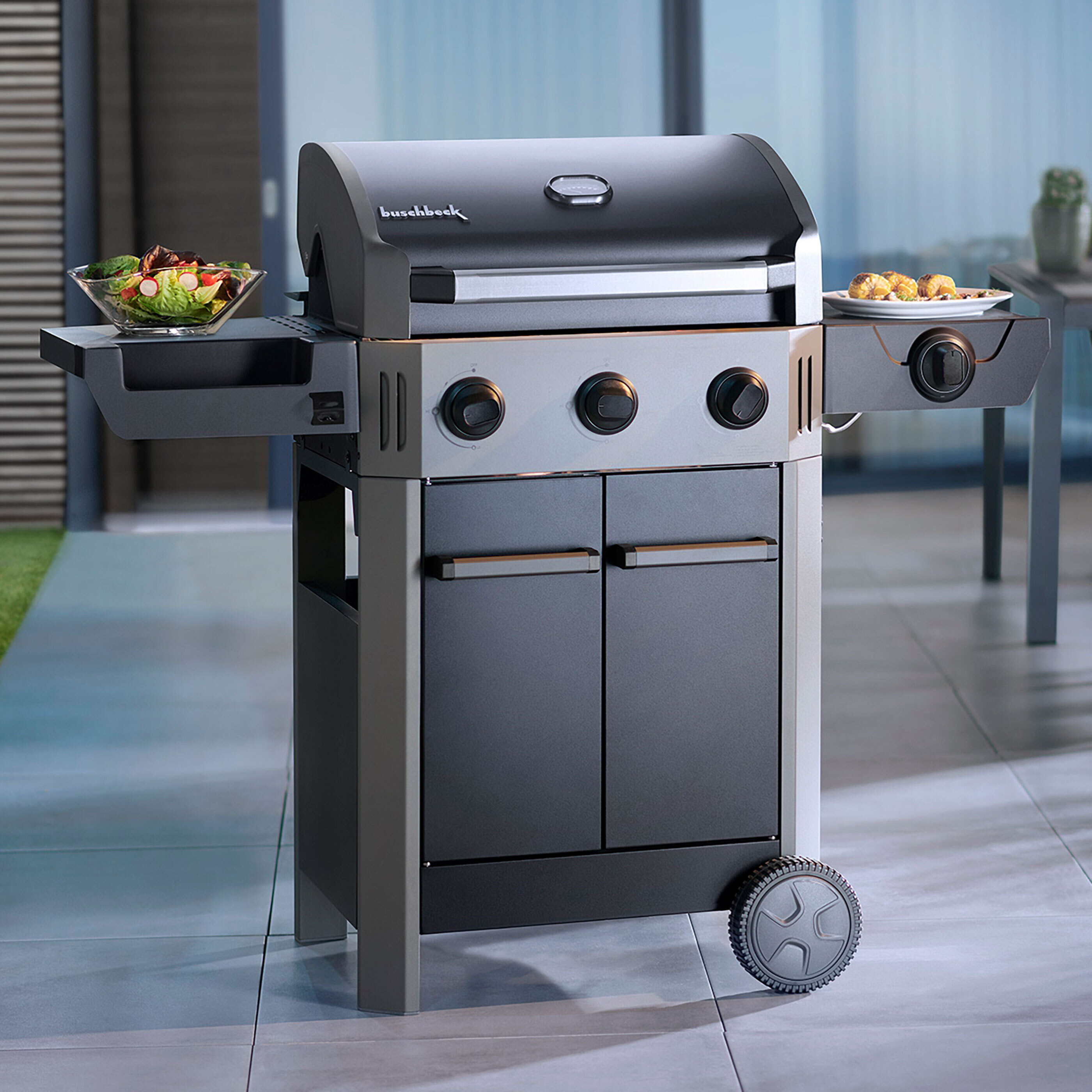 Buschbeck Gasgrill Grenada 3Brenner ALDI