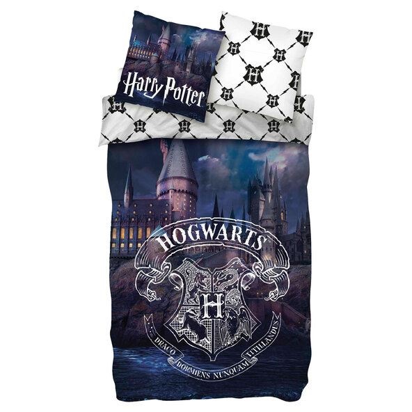 Harry Potter Bettwäsche, 135 x 200 cm, Hogwarts