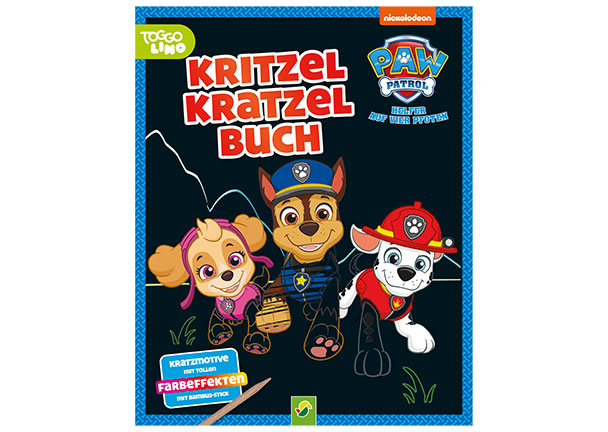 PAW Patrol Kritzel-Kratzel-Buch