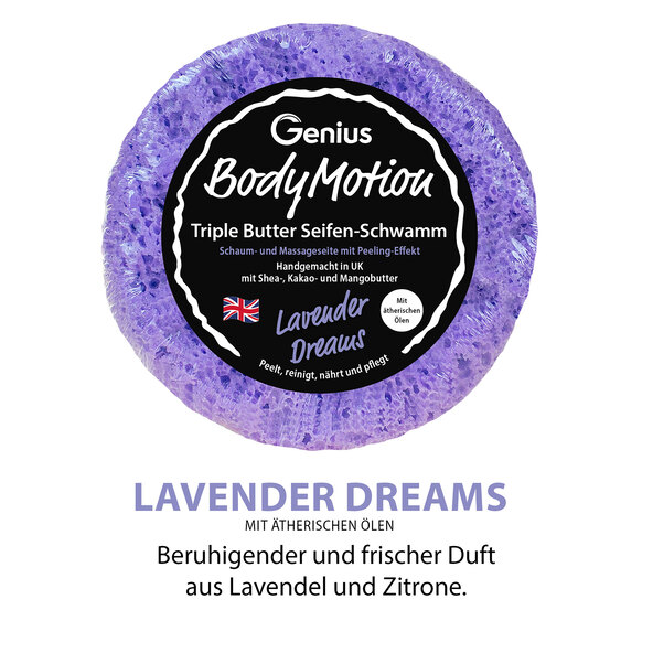 Body Motion Wellness Seifenschwamm Lavender Dreams