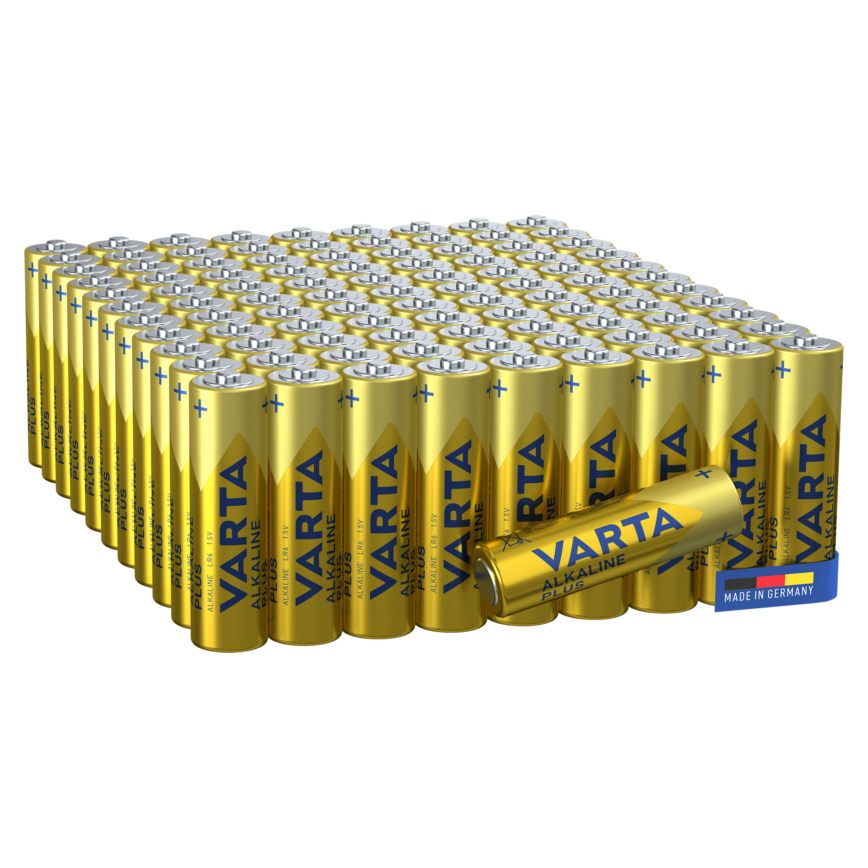 VARTA Alkaline Plus AA Batterien, 100er Pack | ALDI ONLINESHOP