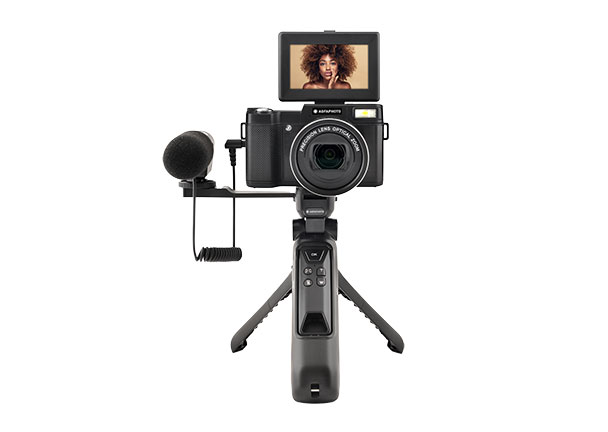 Vlogging Kamera Set Realishot VLG-4K Optical