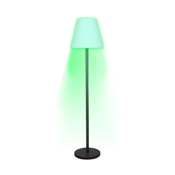 LED-Akku-Solar-Stehlampe