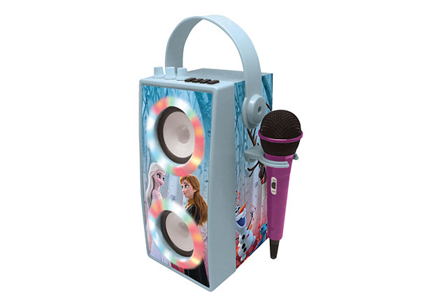 Karaoke-Bluetooth Lautsprecher Frozen mit Mikrofon