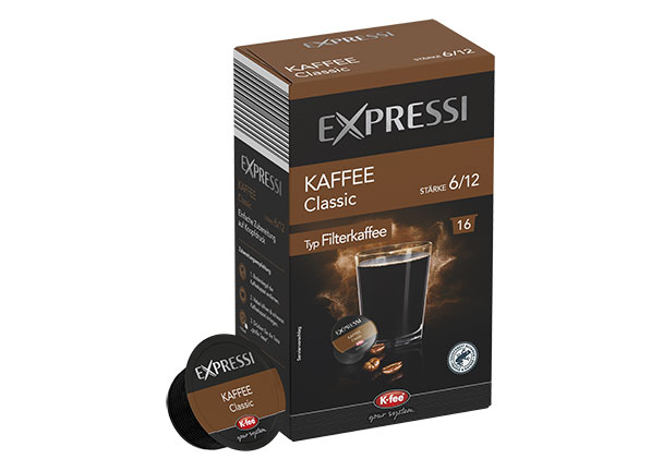 Kaffeekapseln Kaffee Classic, 6 x 120 g